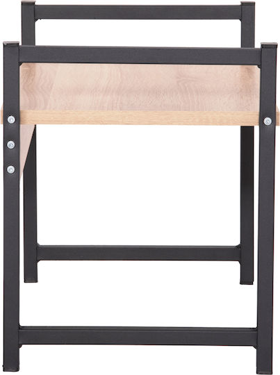 HomeMarkt Tischspiel Kunststoff Küchenorganisationsständer 54,5x35x41cm Schwarze