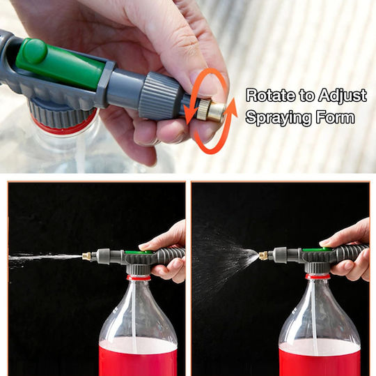 Adaptable Hand Spray Pump Pet Bottles Zola Plants Plastic Length 29 Cm Nozzle Diameter