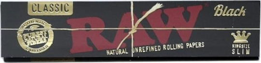 Raw Cigarette Rolling Papers Slim King Size 32 sheets 1pcs