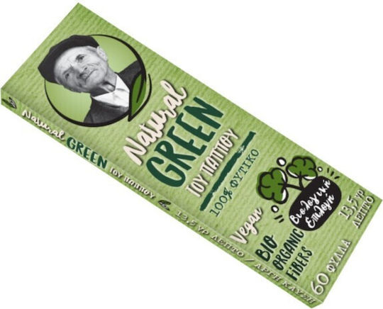 Tou Pappou Natural Zigarettenpapier 60 Blätter 1Stück