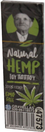 Tou Pappou Natural Hemp Zigarettenpapier 60 Blätter 1Stück