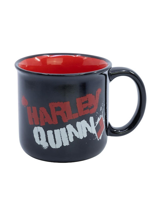 Stor Harley Quinn Becher Keramik 400ml