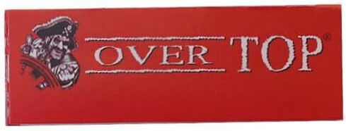 Over Top Red Foițe de Țigări Rulate 50 foi 1buc