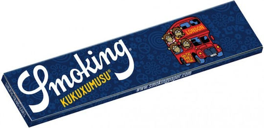 Kukuxumusu King Size Red Zigarettenpapier King Size 33 Blätter 1Stück