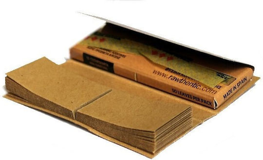 Raw Classic Zigarettenpapier mit Kegelspitzen 50 Blätter 1Stück