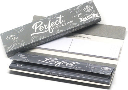 Perfect Silver Χαρτάκια Στριφτού Τσιγάρου Slim King Size με Τζιβάνες 33 φύλλα 1τμχ