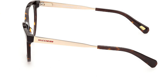 Skechers Femei Metalic Rame Ochelari Fluture Maro Broască țestoasă SE2169 052