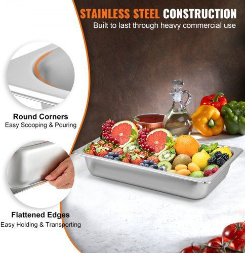 Vevor Stainless Steel Gastronorm