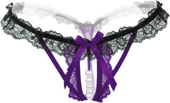 Sport Definition Γυναικείο Sexy String Μωβ