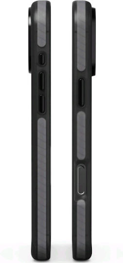 Spacecase Hybrid Fusion Mag Задна корица Пластмаса Черен (iPhone 16 Pro Max)