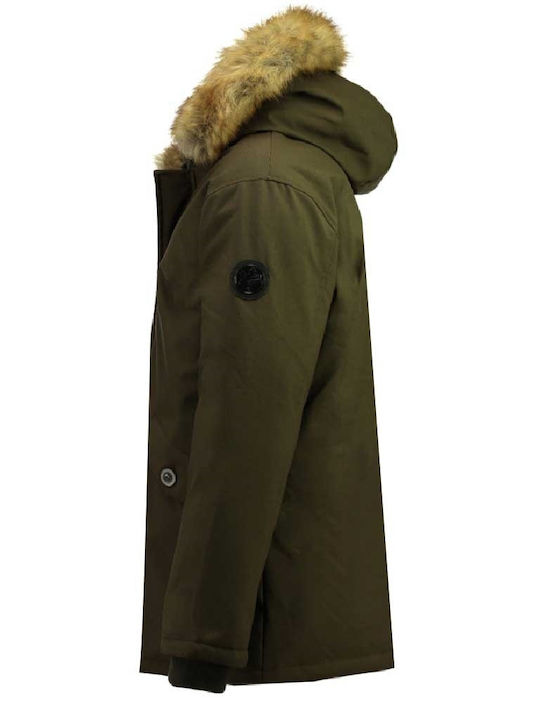 Geographical Norway Jacket Parka Khaki