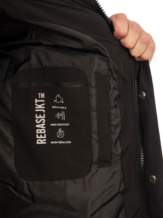 Χειμωνιάτικο Μπουφάν Puffer Black