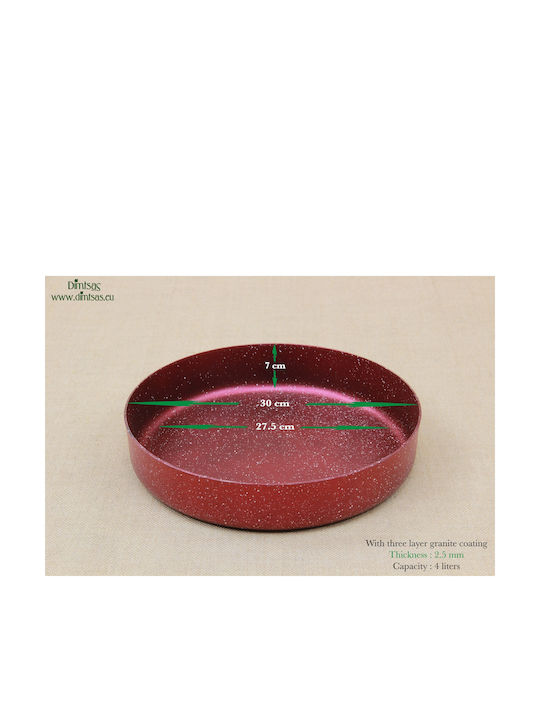 Oven Aluminum Baking Pan with Stone Interior Coating