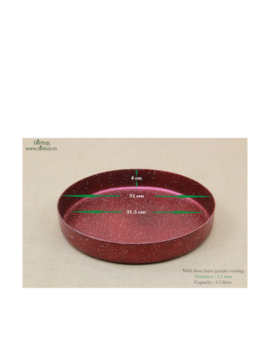 Oven Aluminum Baking Pan with Stone Interior Coating