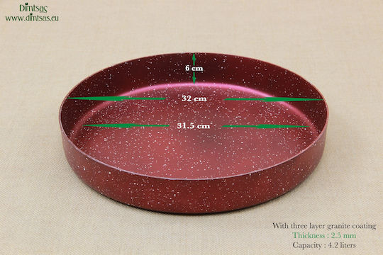 Aluminum Baking Pan with Stone Interior Coating