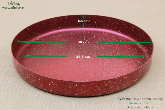 Aluminum Baking Pan with Stone Interior Coating
