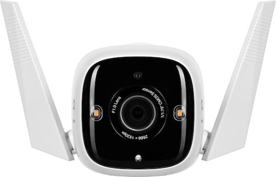 TP-LINK Tapo C325WB v2 IP Surveillance Camera Wi-Fi Full HD+ 4MP Waterproof with Two-Way Communication and Lens 4mm