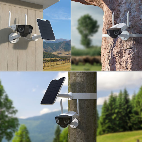 Reolink RDUO2SP2 IP Cameră de Supraveghere Wi-Fi Full HD+ 6MP Rezistentă la apă Pe baterii cu Comunicare Bidirecțională