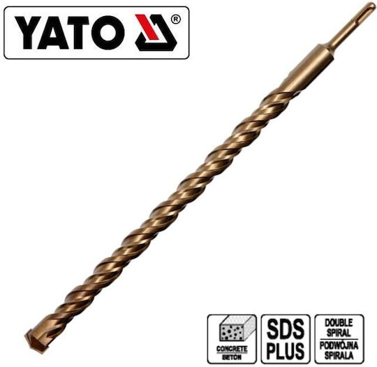 Yato Four-Cut Drill with SDS Plus Shank for Masonry 8x460mm