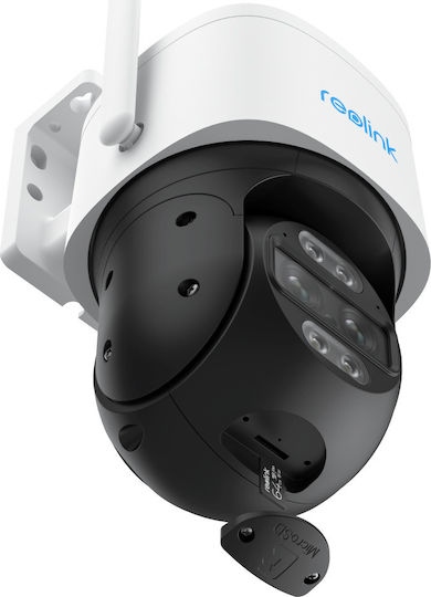 Reolink TrackMix G765 IP Surveillance Camera Wi-Fi/4G 4K Waterproof with Two-Way Communication and Lens 2.8mm