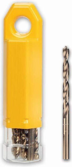 DEWALT Satz 10 Diamantbohrer HSS mit Dreikantschaft für Metall