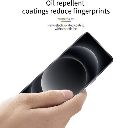3D Tempered Glass Negru (Xiaomi 14 Ultra)