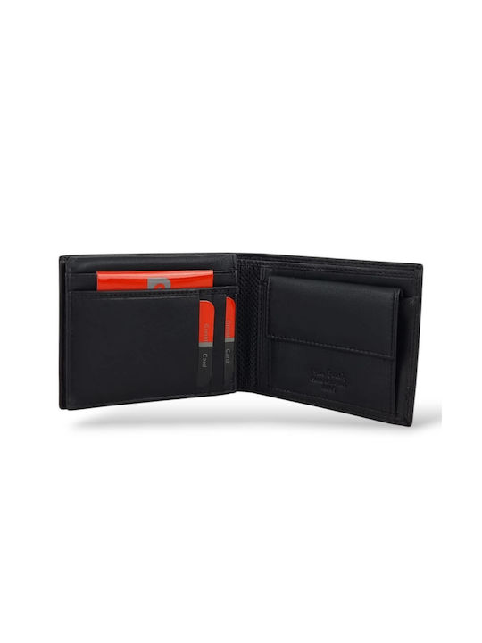 Кожен Мъжки Портфейл с RFID Черен