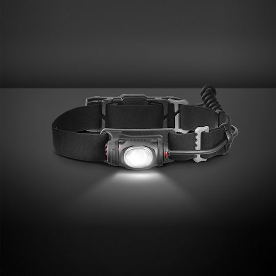 Favour Επαναφορτιζόμενος Φακός Κεφαλής LED IPX6 με Μέγιστη Φωτεινότητα 500lm Headlamp Protech Compact