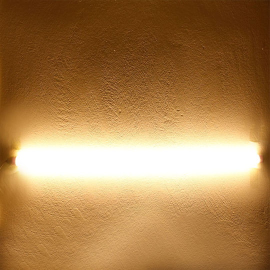 LED Γραμμικό Φωτιστικό Οροφής Θερμό Λευκό IP65 120εκ.