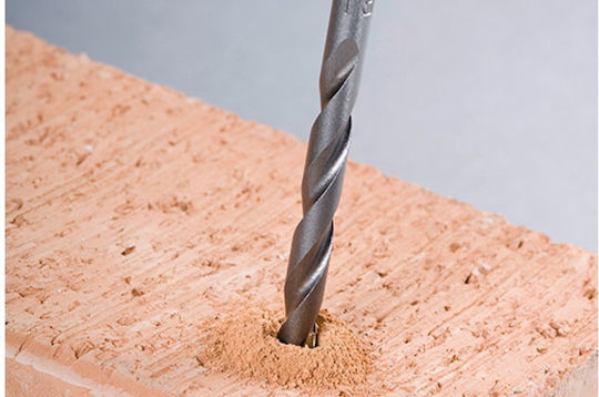 Alpen Drills Set of 5 Diamond Drills Carbide with Cylindrical Shank for Metal