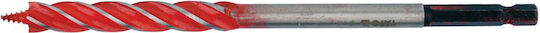 Yato Four-Cut Drill Drill bit with Hexagonal Shank for Wood 10x165mm