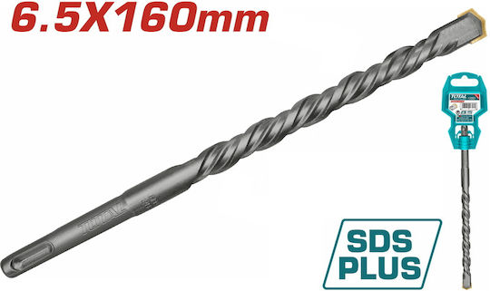 Total Diamond Drill with SDS Plus Shank for Masonry 6.5x160mm