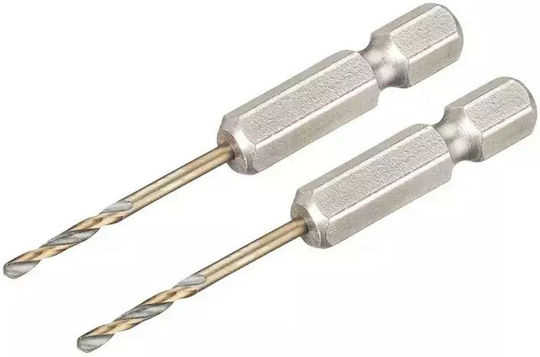 DEWALT Set of 2 Diamond Drills with Hexagonal Shank for Metal