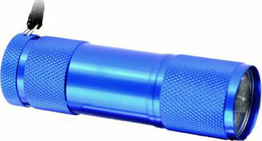 Esperanza Flashlight LED Waterproof with Maximum Brightness 46lm Black Blue