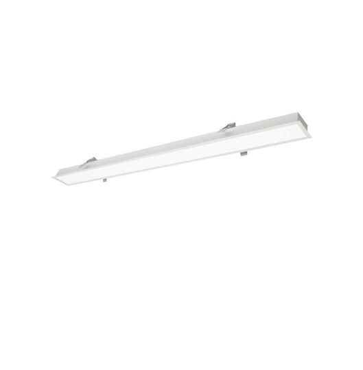 Viokef Commercial Linear Recessed LED Ceiling Light 30W Natural White 114cm