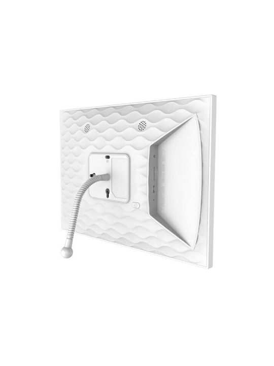 Denver Frameo Pff-1026 Ψηφιακή Κορνίζα 10.1" Ανάλυσης 1280x800 Λευκή 119101040490