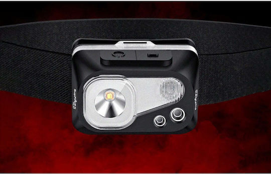 Superfire Rechargeable Head LED Flash Light IP67 With Maximum Brightness 320lm