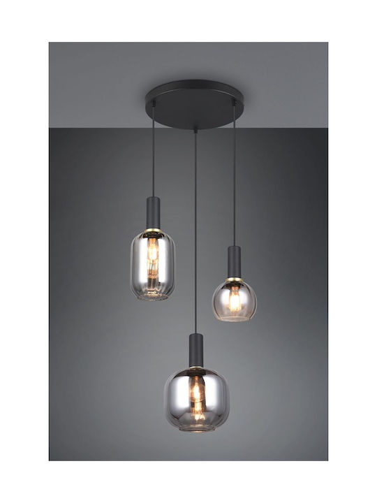 Trio Lighting Pendant Light Black 38x30x150cm