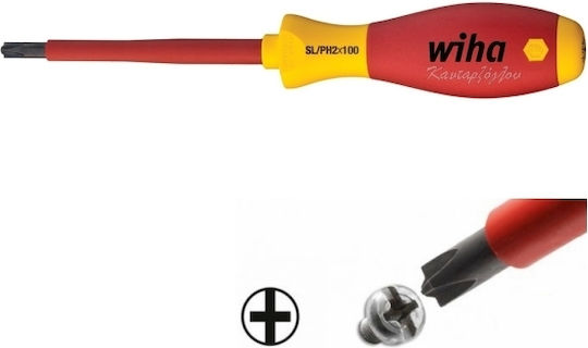 Wiha Κατσαβίδι Σταυρός Μεγέθους PH2x100mm Softfinish Electric