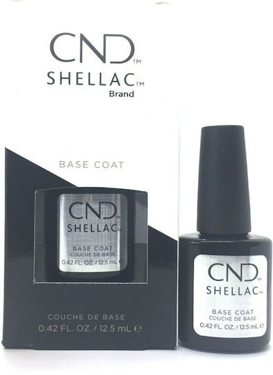 CND Shellac Base Coat για Απλά Βερνίκια 12.5ml