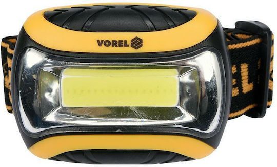 Vorel Headlamp LED IP20 with Maximum Brightness 150lm Yellow