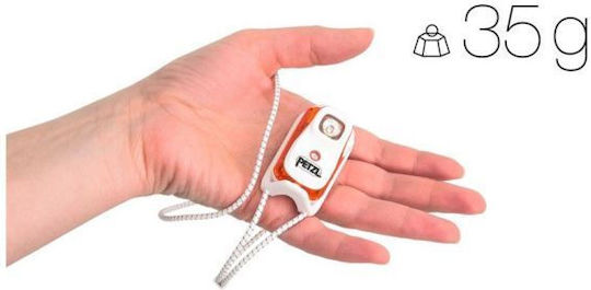 Petzl Επαναφορτιζόμενος Φακός Κεφαλής LED IPX4 με Μέγιστη Φωτεινότητα 200lm Bindi Black