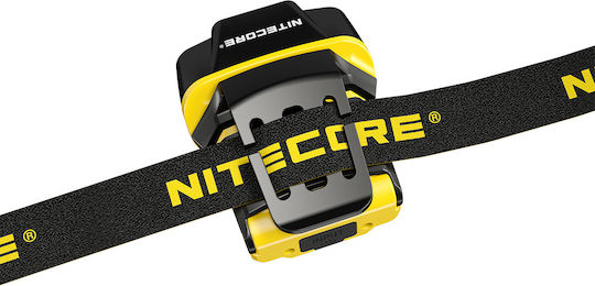 NiteCore Rechargeable Headlamp LED IPX5 with Maximum Brightness 150lm NU11 Black