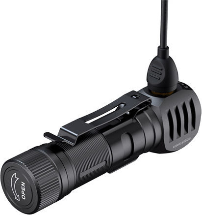 Fenix Rechargeable Headlamp LED IP68 with Maximum Brightness 1600lm Black