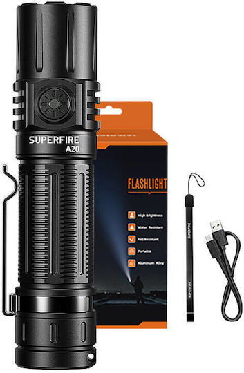 Superfire Φακός LED IP44