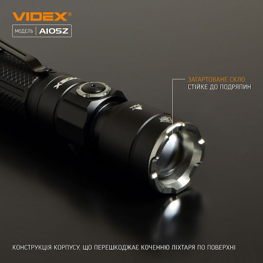 Videx LED IP44 с Максимална Яркост 1200лм VLF-A105Z Черен