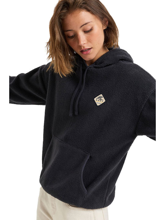Cool Calling Damen Langarm Pullover mit Kapuze Schwarz