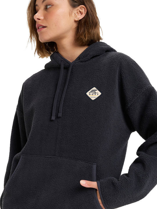 Cool Calling Damen Langarm Pullover mit Kapuze Schwarz