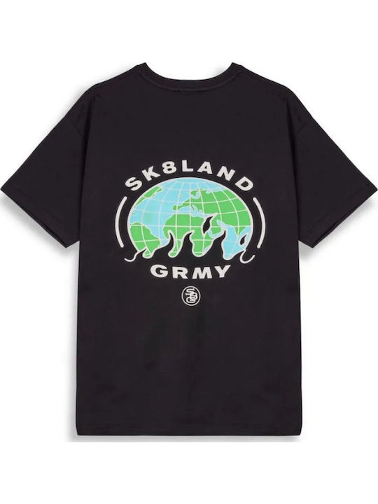 T-shirt Μαύρο