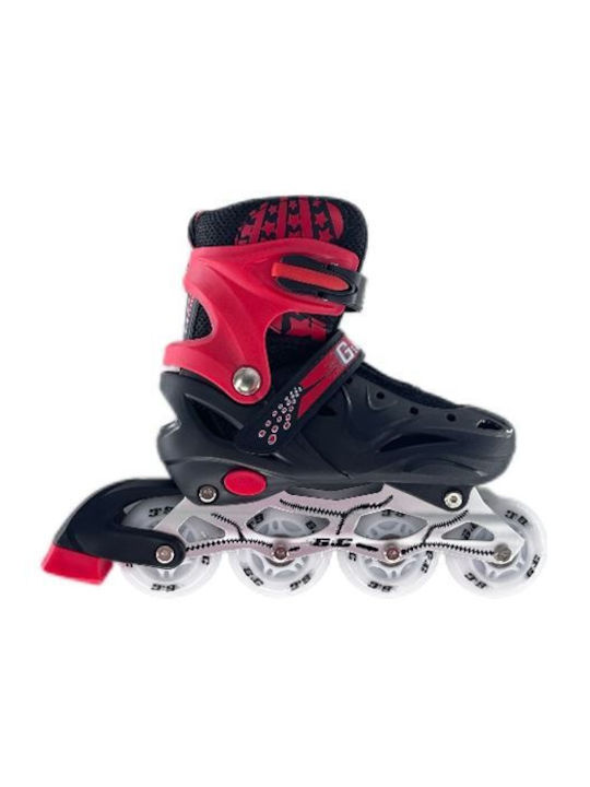 GC Inline Αυξομειούμενα Rollers Μαύρα Παιδικά GC Inline Αυξομειούμενα Rollers Μαύρα Παιδικά